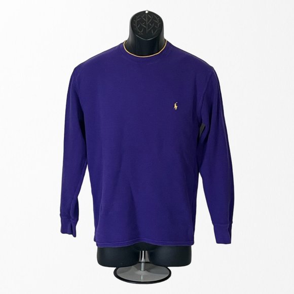 Polo Ralph Lauren Other - Polo by Ralph Lauren Waffle Thermal Shirt, Solid Purple, (P052023-7)